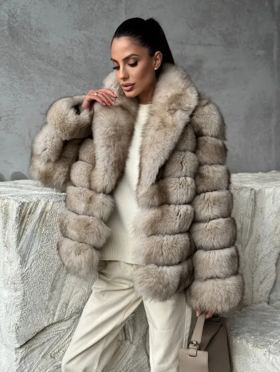 Шуба из песца - фото 0